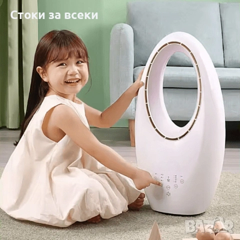 Модерен безлопатен вентилатор Tobi TB-960, снимка 2 - Вентилатори - 53258820