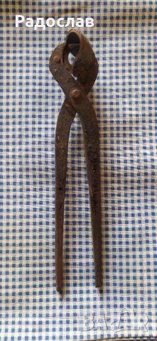 стари железарски клещи