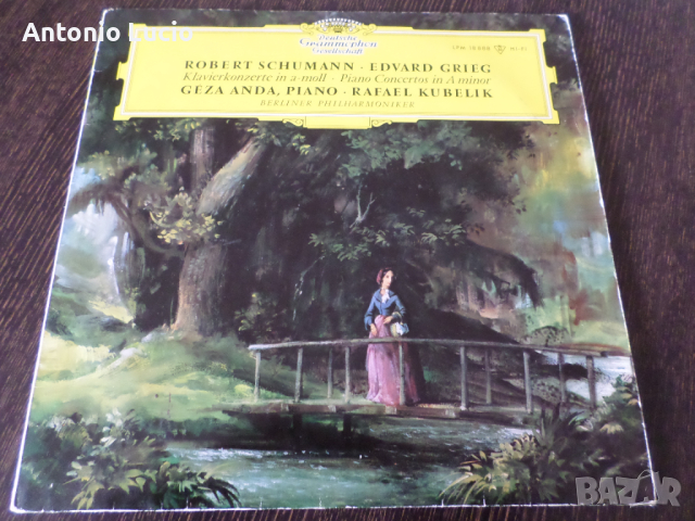 Robert Schumann - Edvard Grieg - Piano Concertos, снимка 1 - Грамофонни плочи - 44693519