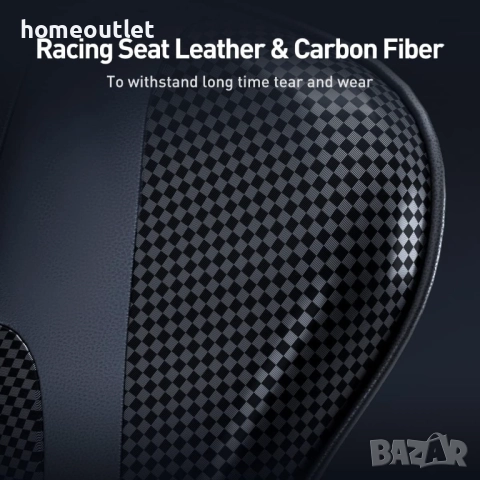 ПРОМОЦИЯ Геймърски стол с ергономичен дизайн и подложка за крака AUTOFULL AF070DPUJ, снимка 7 - Столове - 52825161