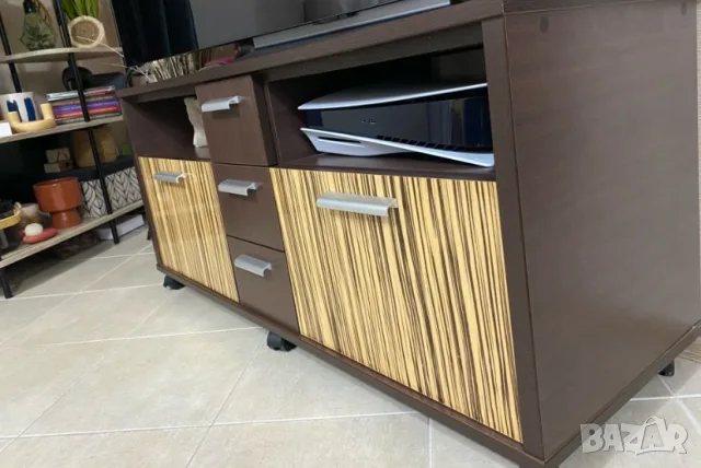 ТВ шкаф, 120х40х50 , снимка 2 - Секции и витрини - 56086793