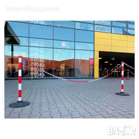 Сигнално колче 110 см, 4 кг , снимка 10 - Рекламни табели - 18317116