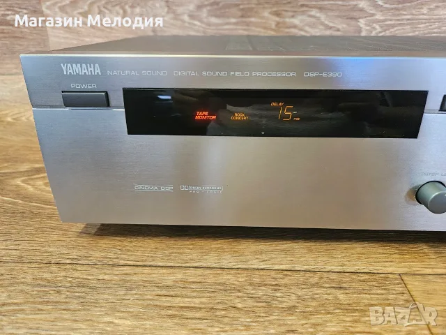 Аудио процесор Yamaha DSP-E390 Natural Sound – Аналогова магия и Cinema DSP от Златната ера, снимка 4 - Ресийвъри, усилватели, смесителни пултове - 55885202