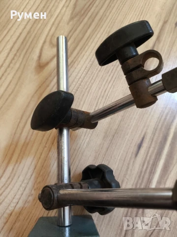 Магнитна основа Mitutoyo 7011sn с магнитна сила 600 N, снимка 6 - Други инструменти - 51148644