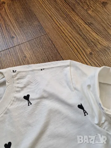 Страхотна мъжка тениска AMI  размер S M L XL 2XL, снимка 3 - Тениски - 49376423