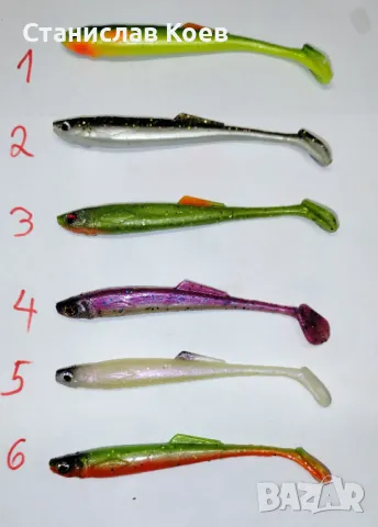 силиконови примамки tani shad, снимка 1