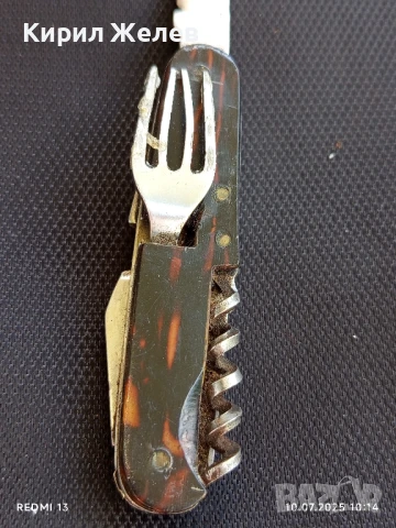Старо туристическо джобно ножче от соца за КОЛЕКЦИЯ ДЕКОРАЦИЯ 26426, снимка 3 - Други ценни предмети - 50970702