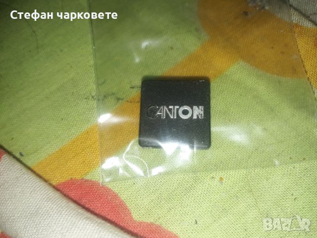 CANTON-табелка от тонколона, снимка 2 - Тонколони - 42914413