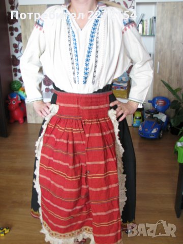 Хърцойска носия риза кърлянка престилка, снимка 1 - Антикварни и старинни предмети - 30221861
