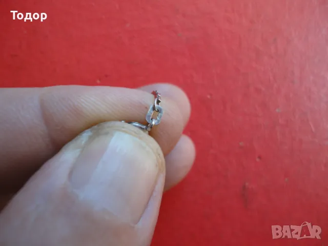 Сребърна верижка колие 9, снимка 4 - Колиета, медальони, синджири - 47464025