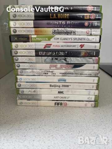 Лот от 15 игри за Xbox 360 – 40€ за всички!