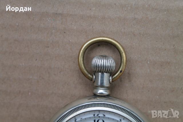 Американски джобен часовник ''Exelsior'', снимка 4 - Джобни - 44748314