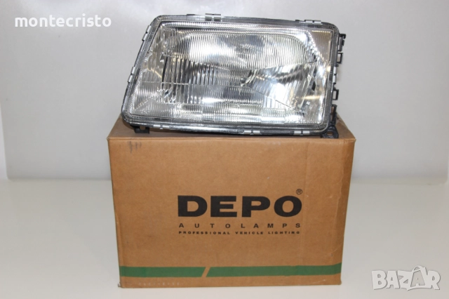 ✔️НОВ ляв фар Audi 100 C3 (1982-1990г.) 443941029E / 443941029A, снимка 2 - Части - 52142673