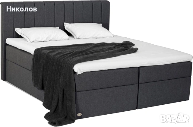 Бокспринг легло с матрак, топ матрак, ракла 160х200; 5 години гаранция, снимка 2 - Спални и легла - 54194426