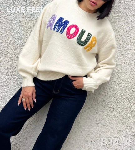 ✨Дамски Пуловери , снимка 2 - Блузи с дълъг ръкав и пуловери - 54194547