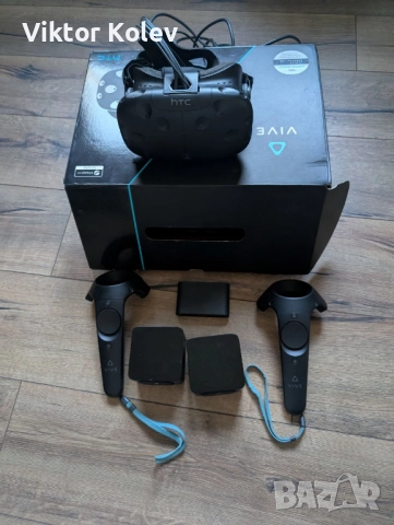 HTC Vive VR комплект – Пълен сет, работещ, употребяван