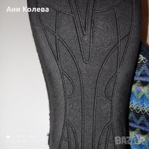 Дамски пантоф БГ 42 размер, снимка 4 - Пантофи - 35033395
