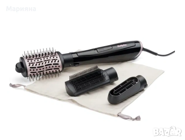 Сешоар/Йонна Четка за коса с горещ въздух BaByliss Style Smooth, 1000W