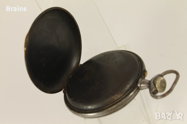 1900's Regulateur 66 мм Голям Джобен Часовник Локомотив, снимка 7 - Антикварни и старинни предмети - 51632108