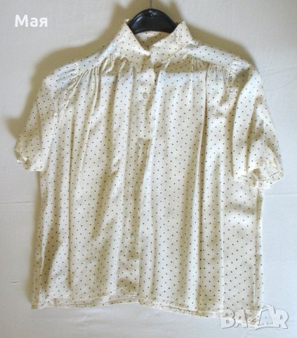 Копринен костюм (точки 2 в едно) от 3 части, снимка 3 - Костюми - 31537758