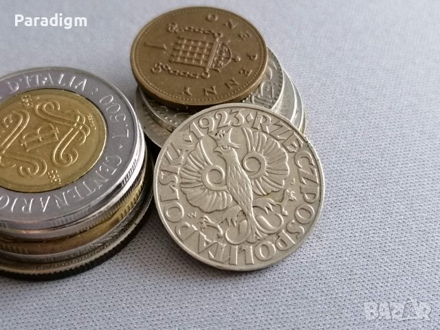 Монета - Полша - 50 гроша | 1923г., снимка 2 - Нумизматика и бонистика - 36618360