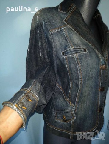 Три различни броя / Eластично дънково яке / сако "Promiss" и "Vero Moda", снимка 5 - Якета - 15454385