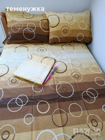 спален комплект приста, снимка 3 - Спално бельо и завивки - 52623192