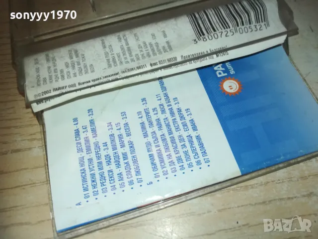 PAYNER SUMMER HITS-ORIGINAL TAPE 1910241951, снимка 14 - Аудио касети - 47644956