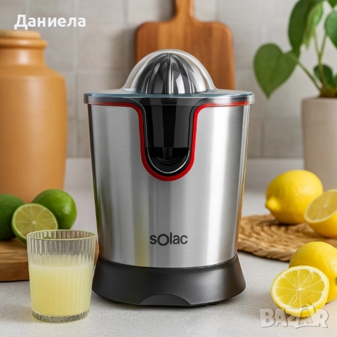 Сокоизстисквачка Solac Stillo 300, снимка 3 - Сокоизстисквачки и цитрус преси - 51535938