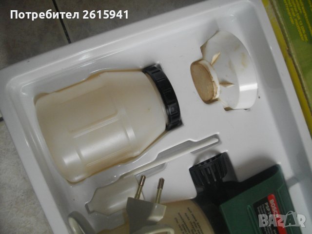 Bosch PSP70-Made in Switzerland-Електрически Пистолет За Боядисване-Бош-30 Вата-ЗАПУШЕН, снимка 7 - Други инструменти - 40353793