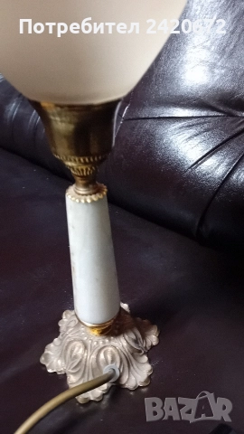 ретро  лампа  барок, снимка 3 - Настолни лампи - 52668136