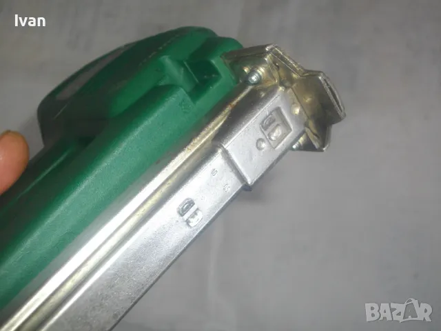 BOSCH PTK19E Made in Germany 2005г. ОРИГИНАЛЕН НЕМСКИ БОШ ЕЛЕКТРИЧЕСКИ ТАКЕР КОМБИНИРАН КАТО НОВ , снимка 13 - Други инструменти - 49329135