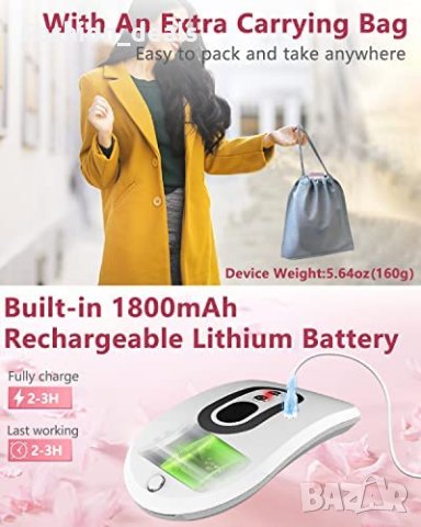 Нова Нагряваща подложка за облекчаване на болка спазми корем жени, снимка 6 - Други - 40727756