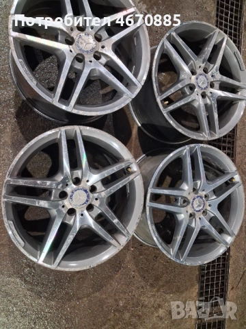 Оригинални джанти 18 амг, снимка 2 - Гуми и джанти - 52678782