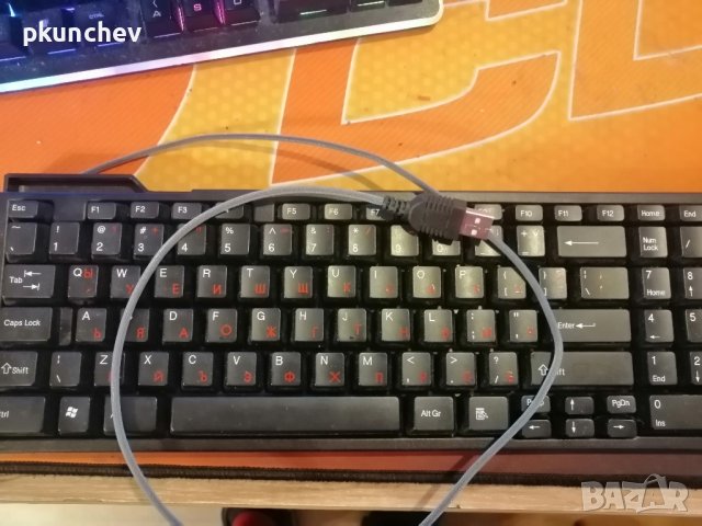 USB клавиатура с кирилица. , снимка 3 - Клавиатури и мишки - 44810251