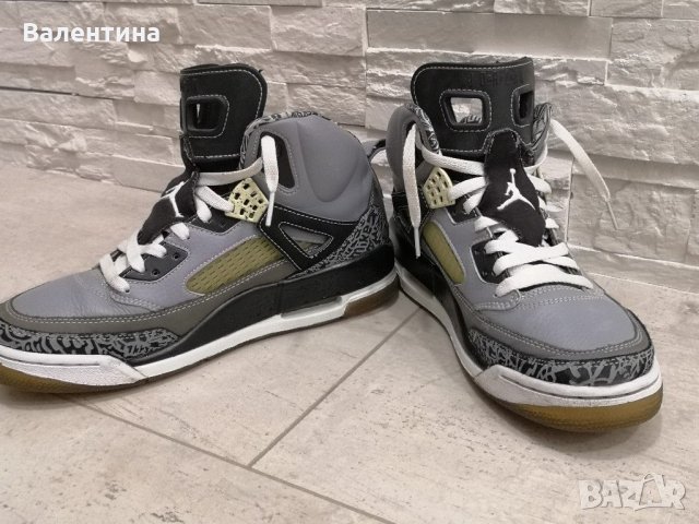Намалени! Jordan Spizike Cool Gray маратонки, 42,5, снимка 4 - Маратонки - 31057785