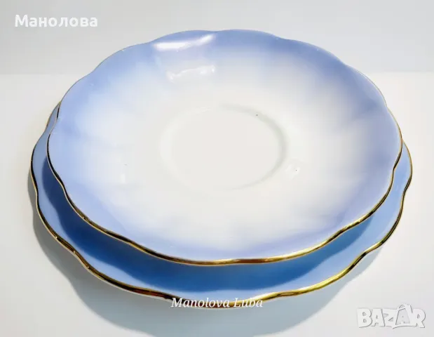 Троен комплект Royal Albert Rainbow - във форма Hampton Shape., снимка 5 - Други ценни предмети - 48074082