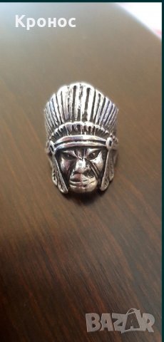 Сребърен  пръстен, снимка 3 - Пръстени - 29726949