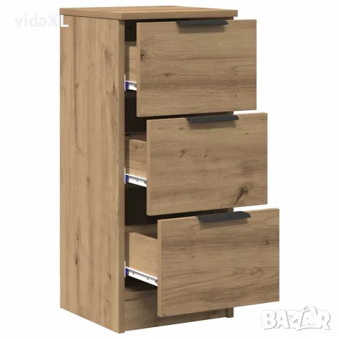 vidaXL Шкафове 2 бр. дъб Artisan 30x30x70 cm Инженерна дървесина, снимка 4 - Бюфети - 56148348
