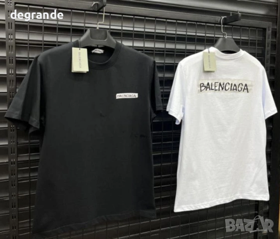 Мъжки Тениски Balenciaga , снимка 4 - Тениски - 53305413