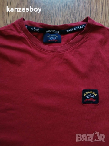 PAUL & SHARK - страхотна мъжка тениска S, снимка 2 - Тениски - 54044232