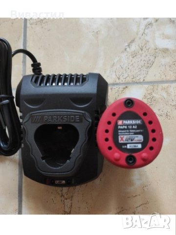 Нови зарядни и батерий Parkside 20V 2Ah и 4Ah lI-iON и 12V 2Ah и 4Ah lI-iON., снимка 5 - Други инструменти - 42263567