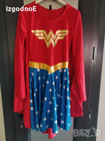 Карнавална рокля Wonder Woman Жената чудо, снимка 5 - Рокли - 47695650