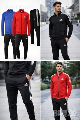 adidas анцуг оригинален – като нов, размер M/L/XL, снимка 2 - Спортни дрехи, екипи - 54220811