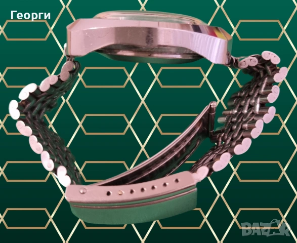 Мъжки ръчен часовник POLJOT с 23 камъка, автоматичен, работещ 2, снимка 4 - Мъжки - 53243903