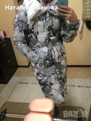 Зимно шушляково яке с качулка, снимка 9 - Якета - 31367281