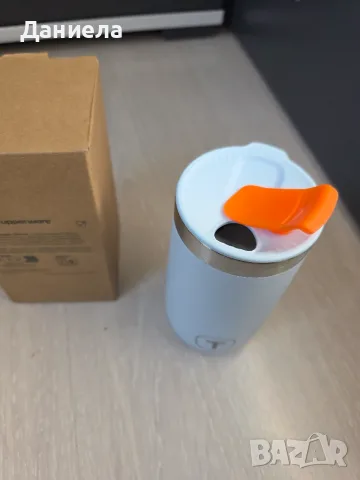 Термо чаша метална 0.355 л. TUPPERWARE , снимка 3 - Термо продукти (термоси, термочаши) - 56351555