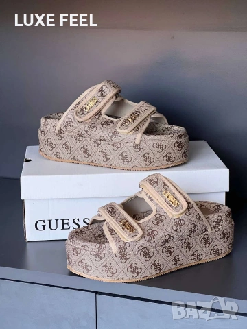 Gucci ⚜️ Guess⚜️Дамски Чехли