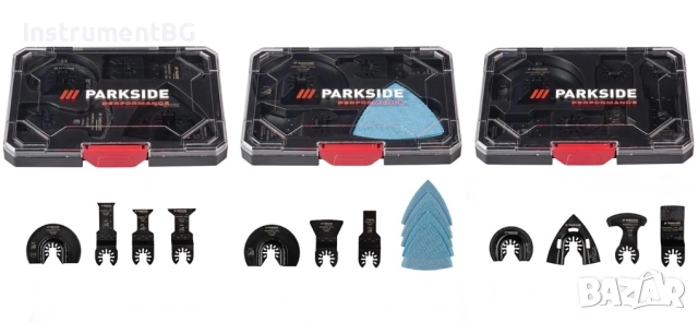 Комплекти ножове за мултифункционален инструмент PARKSIDE® / 3 модела