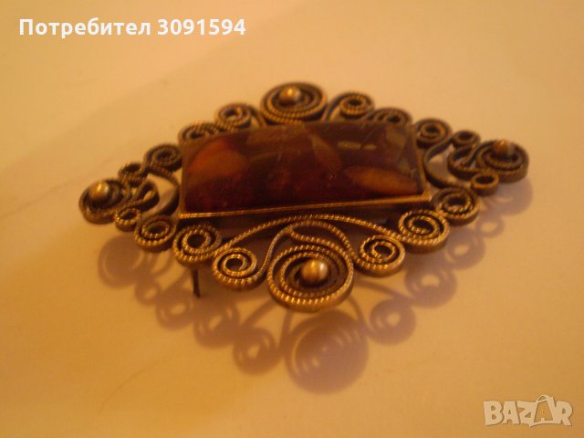 Винтидж Дамска Брошка , снимка 8 - Антикварни и старинни предмети - 35092822